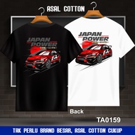 100% Premium Cotton Baju T Shirt Lelaki Oversize Plus Size Style Viral TA0159-Japan Racing Car