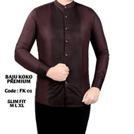 SHIRT MEN'S LONG-SLEEVED SLIM FITkoko FK 01