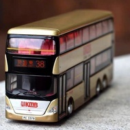Tiny Micro Shadow KMB Scania K310 UD 38 Hong Kong Bus Alloy Car Model 1/110 Out of Print Model