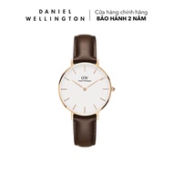 Đồng hồ Nữ Daniel Wellington dây da - Petite Bristol 32mm DW00100171