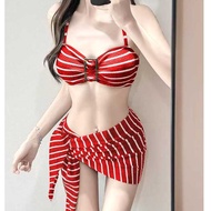 Crystal - Bikini Set 3 Pcs Beach Swimwear Bikini Swimwear Premium 586