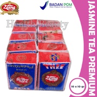 9gram x 10Pcs - Teh 2Tang BIRU THEE Super Premium - 2 Tang Teh Melati Bubuk - Jasmine Tea Awur Tubru