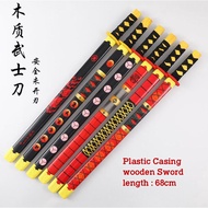 PEDANG MAINAN Budak KATANA SAMURAI WOODEN Bamboo JAPANASE / one piece kantana bamboo.
