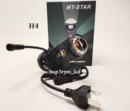 lampu utama led mt star h5 projector mini h4 projie cut off