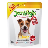 GOD ขนมสุนัข Jerhigh Dog Snack Liver Stick (450 g.) ขนมหมา  ขนมสัตว์เลี้ยง