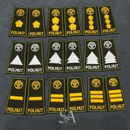 HIJAU POLHUT PDH EMBROIDERY GROUP 2A, 2B, 2C, 2D, 3A, 3B, 3C, 3D, 4A, 4BLIS GREEN