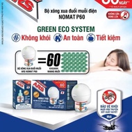 Bộ xông đuổi muỗi điện ARS Nomat P60 45ml tiêu chuẩn Nhật Bản – Không khói không mùi an toàn