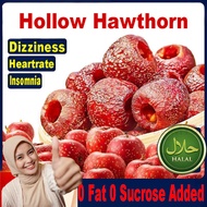 【0 Additives 0 Flavors】Seedless Hollow Hawthorn/Halal Hollow Hawthorn Hawthorn Dried Fruit Seedless 