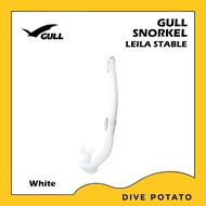 GULL Snorkel รุ่น Leila Stable ท่อหายใจสำหรับดำน้ำ snorkeling ยี่ห้อ Gull
