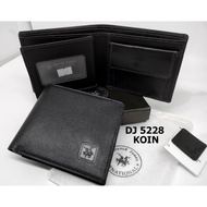 David Jones Dj5228 Men's Wallet Coin Sleeping Model Imported Leather