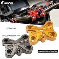 Motorcycle Accessories Handlebar Compression Code Clamp Handlebar Riser Fixing Block For HONDA ADV 150 160 ADV150 ADV160