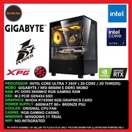 Office Value GAMING PC Desktop Intel Core 7 ultra 265F/32GB/16GB/1TB SSD/512GB SSD/RTX5060 8GB/600W