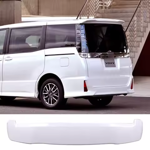 Rear Wing for Toyota NOAH Voxy 80 Spoiler 2013 To 2020 Car Roof Accessories White