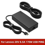 170W 20V 8.5A Laptop Power Adapter Compatible with Lenovo ThinkPad P1 P15 P17 T15p P16 P15v P50 P51 