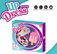 MAINAN KREATIF MAKE UP ANAK PERMPUAN EYE SHADOW LIPSTIK FROZEN MODEL ICE CREAM YX328-8