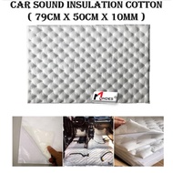 (400 gram) CAR SOUND PROOF FOAM COTTON CAR MAT 79CM x 51CM CARPET SOUND PROOF SOUND PROOF SPONGE
