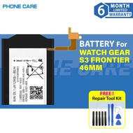 PhoneCare Battery For SAMSUNG WATCH GEAR S3 FRONTIER 46MM R760 R765, ,EB-BR760ABE | 380mAh | Bateri