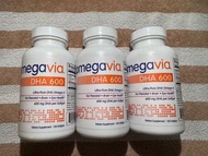 OmegaVia, DHA 600，Omega-3，120 粒軟凝膠