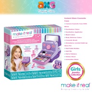 Make It Real Instant Glam Cosmetic Case Cosmetic Set (2702) Safety Non-Toxic Cosmetic Makeup Kit Tee