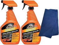 Armor All Ultra Shine Total Vehicle Detailer 22 fl.oz Bundle with Microfiber Cleaning Cloth All-Purp