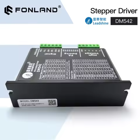 Leadshine DM542 2 Phase Stepper Driver 20-50VAC 1.0-4.2A for NEMA17 NEMA23 Stepper Motor Controller 