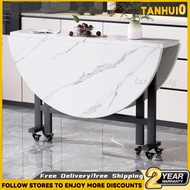 Folding Dining Table Small Household Dining Table Foldable Table Large Round Table .1.23