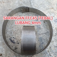 Ffc45 THICK sarangan selep diskmill ffc45 4mm hole coffee grinding filter rice corn husk ffc 45 4 mm