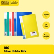 BIG CLEAR HOLDER/MAP BENING 802 F4 40 POCKET (1 PCS)