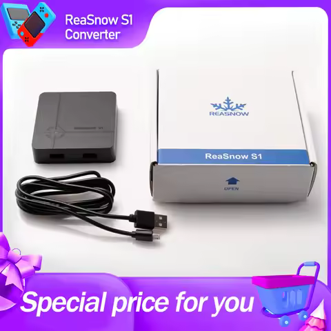 Reasnow S1 Cross Hair Keyboard Mouse Converter Controller Adapter for Xbox Series X/S, X Xboxone, Xb