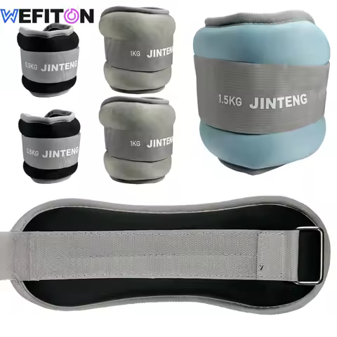 1Pair Ankle Weights for MenWomen Wrist Weights 1kg/2.2LBS,2kg/4.4LBS,3kg/6.6LBS Leg Weight Sandbags