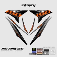 STRIPING MX KING 150 MOTIF 79 / YAMAHA SNIPER 150 MXi / STICKER MXKING / STIKER MX KING / STIPING / 
