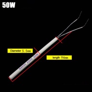 Adjustable Temperature Electric Soldering Iron Heater 220V 20W/35W/50W/75W Ceramic Internal Heating