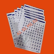 ♕ ✟ Window Card 10 sets in a pack A2,S2,M2,D2