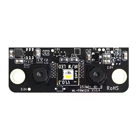 N64R-HLK-FRM1213 Face Recognition Module Intelligent AI 3D IR Infrared Binocular Camera Cat-Eye Visi