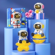 MoonLight astronaut Building Block Mini Lego Cartoon Block Education DIY toy children birthday gift