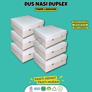 Duplex Rice Box 20X20x7 Rice Box 20X20 Thickness 400 Gsm (WBB20D-20X20X7.5)