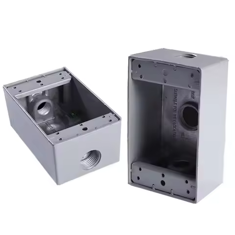 1pcs Waterproof NEMA L5-50R 6-30R 10-30R 10-50R 14-30R 14-50R US Industry Socket Metal Mount Back Bo