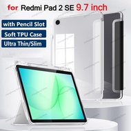 For Redmi Pad 2 9.7 inch Pad2 SE 4G 11 8.7 Pro 5G 12.1 KPAD K Pad Mini 8.8"Casing Tri-folding Soft T