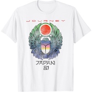 Journey Japan 1981 Scarab Beetle Music T-Shirt