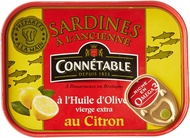 Connetable Sardines • Extra‑Virgin Olive Oil & Lemon • 115 g