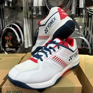 YONEX STRIDER FLOW WIDE White Red Blue Entry Intermediate Badminton Shoes Priced At $2300 In Store