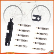 [PrettyiaSG] Presta Valve Core Professional Valve Core for Presta with Valve Core Remover Tool A5590