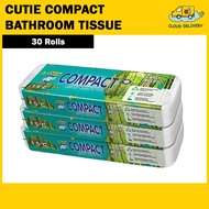 [Bundle of 3] Cutie Compact Bathroom Eco-Tissue 10 Rolls