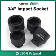 MATA MONAKE German Tools 3/s4inch Pneumatic Shock Wrench Socket Impact Socket CR-MO 17mm-70mm 3/s4" 
