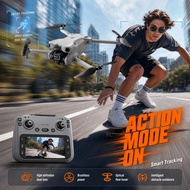 GT50 Drone 4K – 12.5cm Skrin Besar Kawalan Jauh | 4-Arah Elak Halangan | Drone Kamera 4K