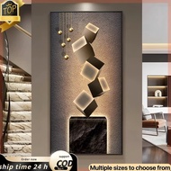 Aesthetic frame living room Wall Decor Painting Entrance mural hailway Picture HD Abstract mural