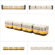 【喵喵模型坊】TOUCH RAIL 鐵支路 Q版 台鐵DR2000(黃皮仔)小列車 ( QV019T1)
