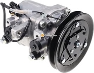 FridayParts A/C Compressor SVO7E 3C581-97590 3C581-50060 RD451-93900 Compatible for Kubota M108S M50