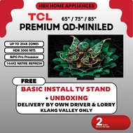 【FREE BASIC INSTALL】TCL 2025 C7K ( 85" 75" 65" ) Premium QD-Mini LED QLED Google TV 144Hz Ultra Slim