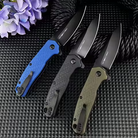 High Hardness 8Cr13Mov Steel Blade Reinforced Nylon Fiber Handle, Outdoor Fishing Jungle Adventure H